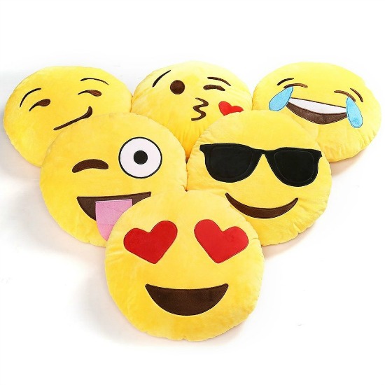 emoji pillows | The Camp Lady @ Student Summers